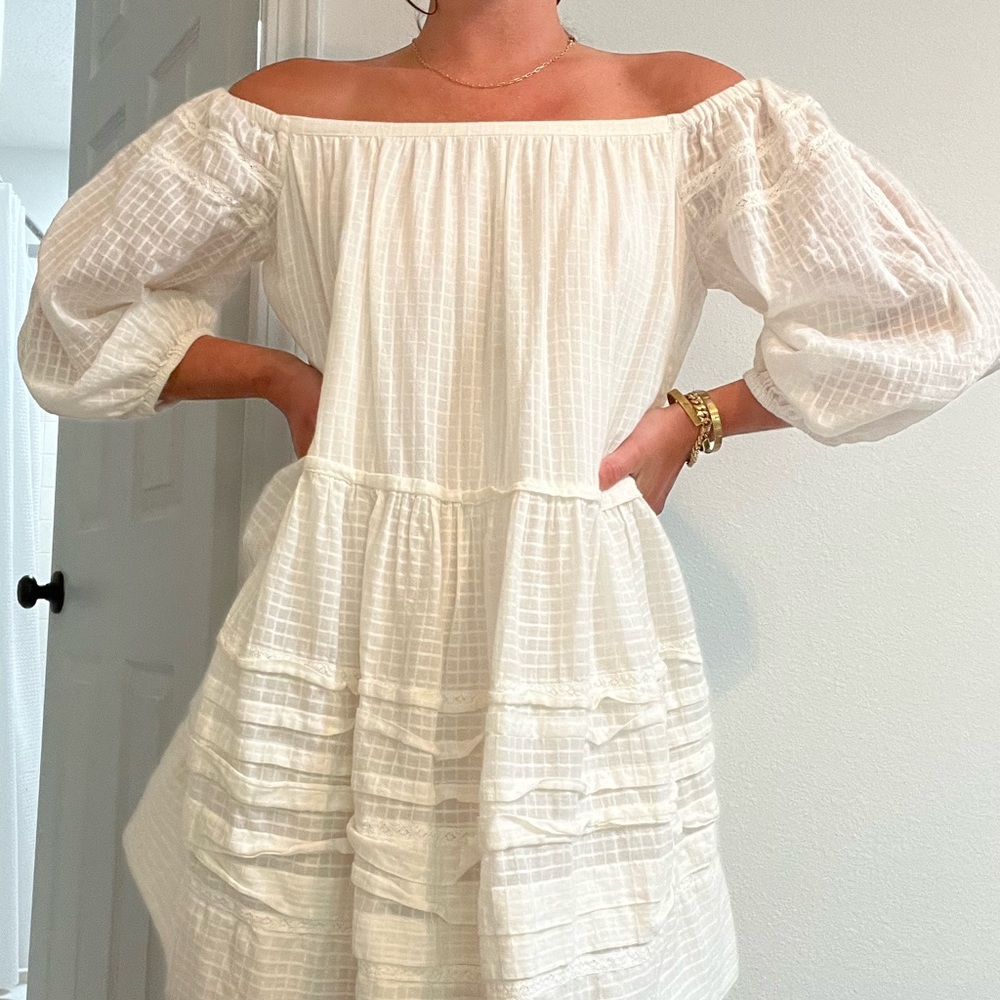 Free People White Dress